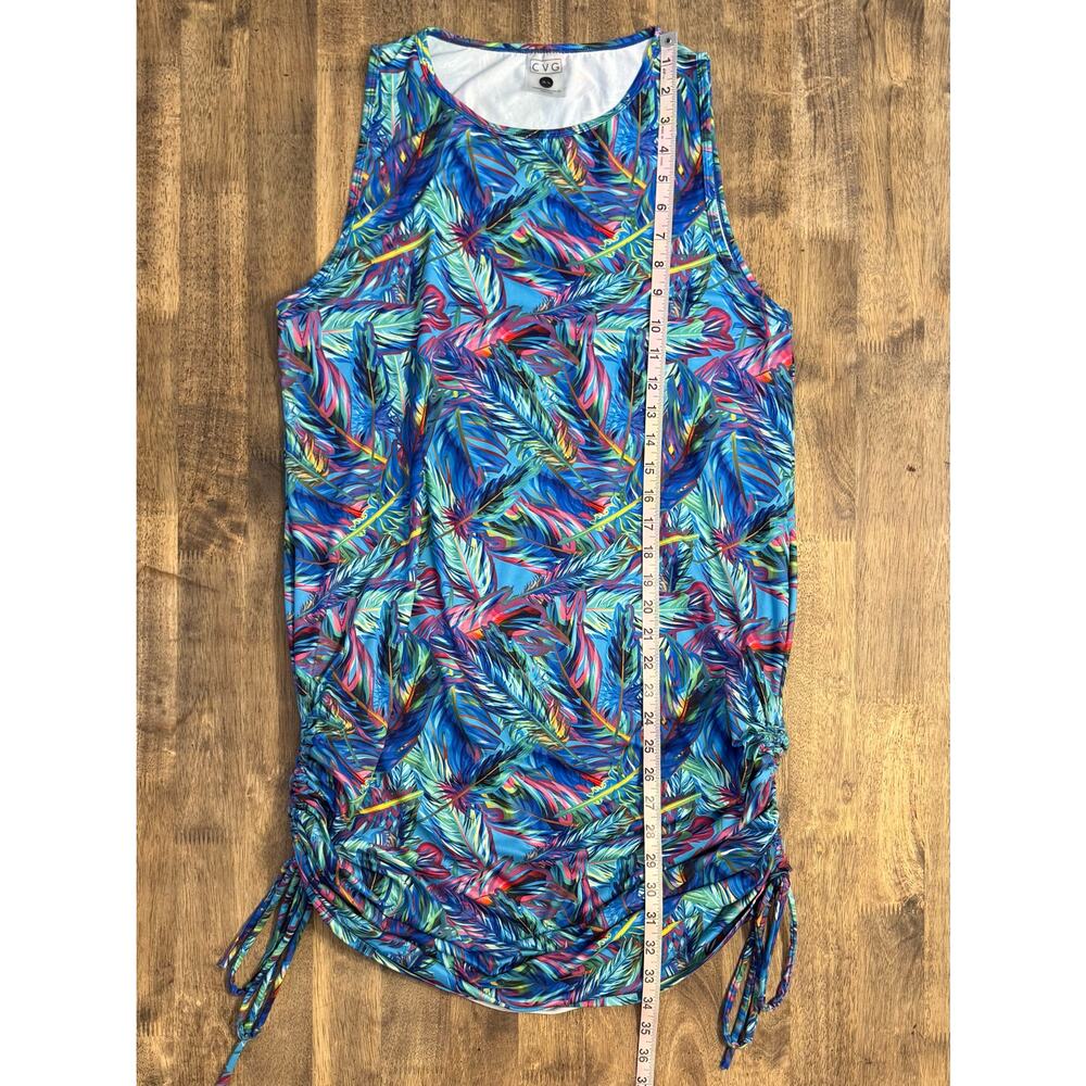CVG Multiway Dress Side-Tie Adjustable Feathers Constantly Varied Gear Size M/L - Picture 4 of 8